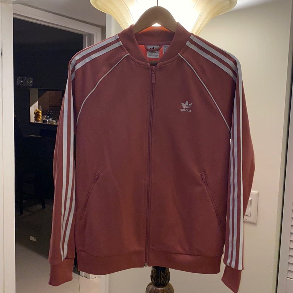 Adidas Pink Tracksuit Jacket